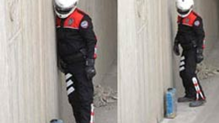 Polisin müdahalesi dehşete düşürdü
