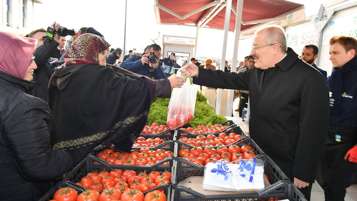 Balıkesir'de ve Bursa'da tanzim satış noktası açıldı