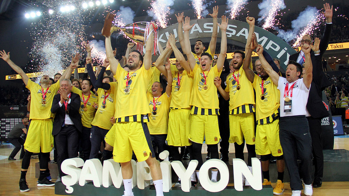 TBF Erkekler Türkiye Kupası şampiyonu Fenerbahçe Beko oldu
