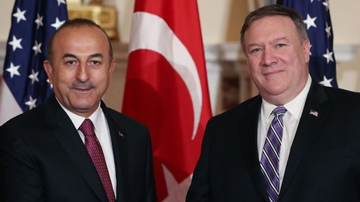 Çavuşoğlu ABD'li meslektaşı ile görüştü