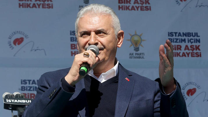 AK Partili Binali Yıldırım'dan Kağıthane'ye metro sözü