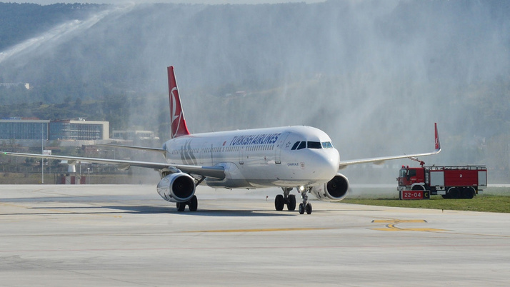 Çanakkale'ye İstanbul'dan THY seferleri başladı
