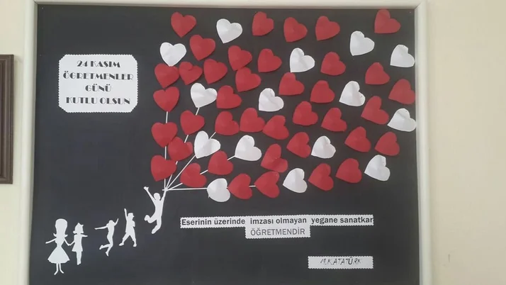 Ogretmenler Gunu Panosu Ornekleri Hazirlama 2019 Internet Haber