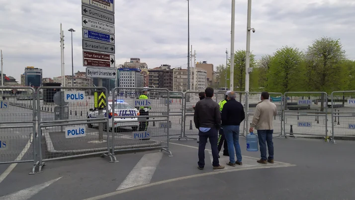 1 Mayıs İşçi Bayramı'nda Taksim Meydanı kapatıldı! Sadece onlar ...