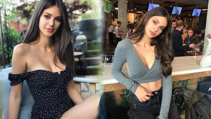 Defne Samyeli'nin kızı Deren Talu bacak şov yaptı seksi elbisesi instagramı yıktı geçti