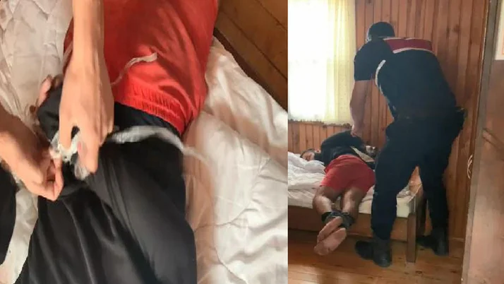 Antalya'daki 'işkence odası' görüntülendi! Rus grubun yaptıkları dehşete düşürdü