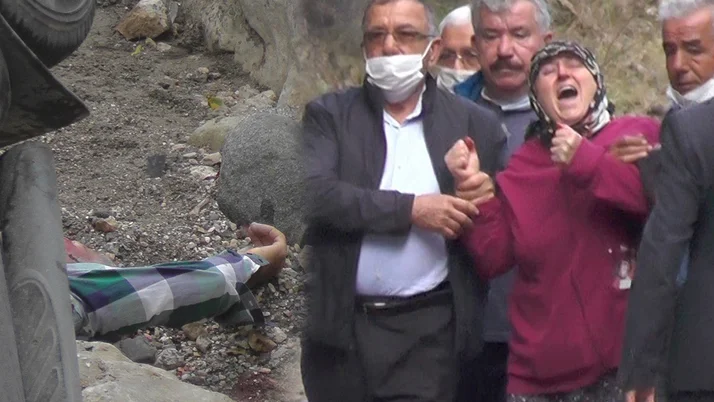 Antalya'da kamyonetle 15 metreden düştü kimse fark etmedi! Haberi alan eşi yıkıldı