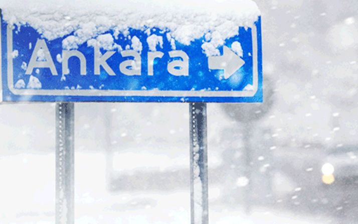 Ankara hava durumu kar için bu saate dikkat!