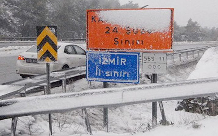İzmir hava durumu kar var meteoroloji saat verdi