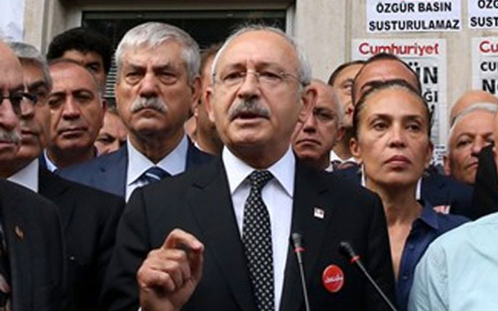 Kılıçdaroğlu'ndan Cumhuriyet gazetesine ziyaret
