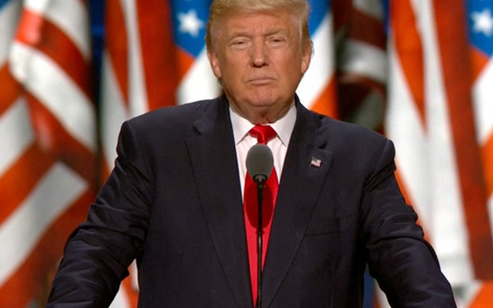 Donald Trump'tan olay 2017 mesajı