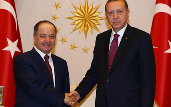 Erdoğan'dan Barzani'ye taziye