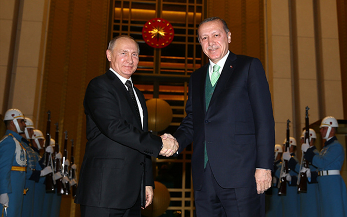 Erdoğan-Putin görüşmesinde 'Kudüs' vurgusu