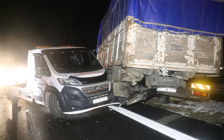 Bolu'da zincirleme trafik kazası: 1 yaralı