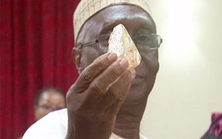 Sierra Leone'de 706 karatlık elmas bulundu