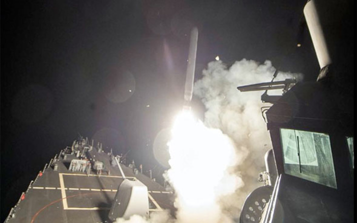 ABD'nin füzelerle vurduğu Suriye'den ilk açıklama
