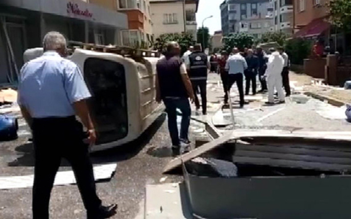 İstanbul'da şiddetli patlama! Sonrasında bu görüntü oluştu