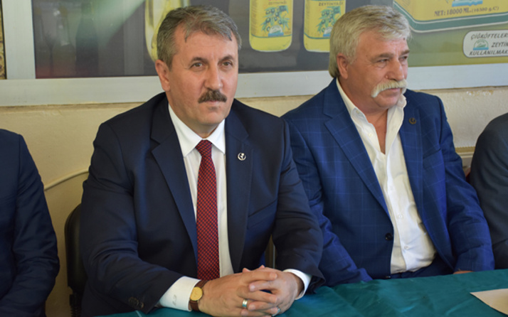 BBP lideri Mustafa Destici'den şok iddia: Bu yürüyüşün sonlarına doğru...