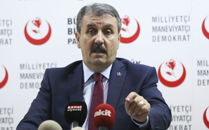 BBP lideri Destici'den HDP'ye Necmettin öğretmen tepkisi