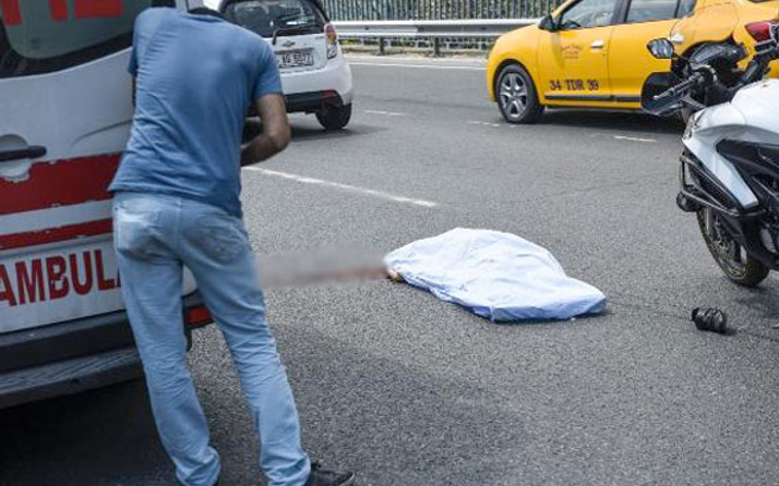 İstanbul'un göbeğinde feci kaza bir kişi hayatını kaybetti