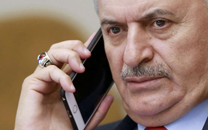 Başbakan Yıldırım'dan Ersin Çelik'e taziye telefon