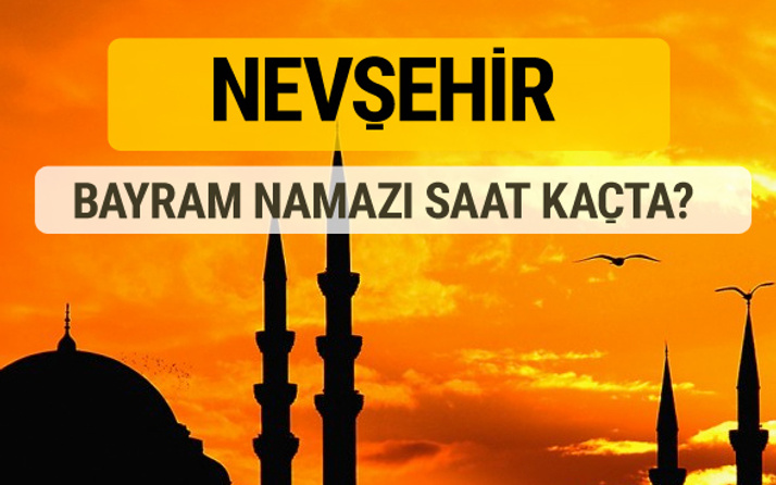 Nevşehir Kurban bayramı namazı saati - 2017