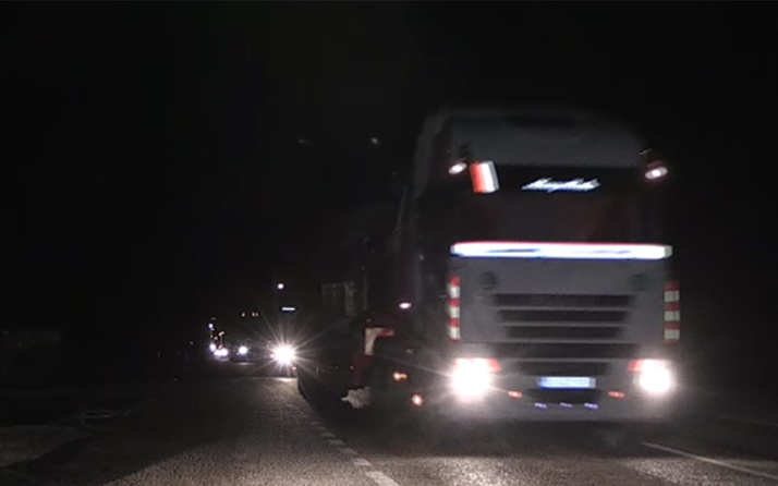  Suriye sınırına askeri sevkiyat: 20 araçlık konvoy Kilis'e ulaştı!