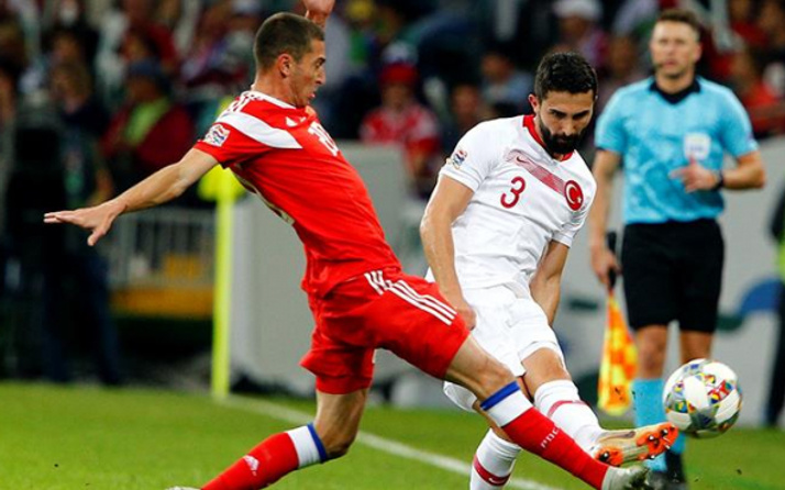 Rusya Türkiye maçı golleri ve geniş özeti