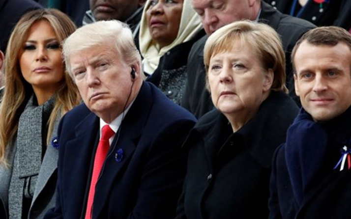 Trump küplere binecek! Bir destek de Merkel'den