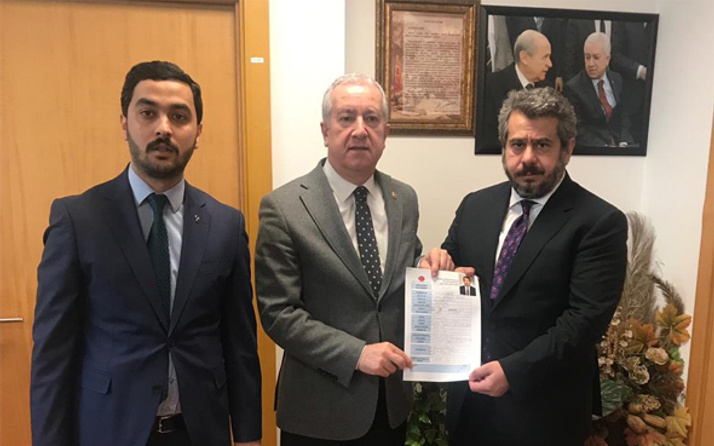 Bucak MHP'den aday oldu meydan okudu!