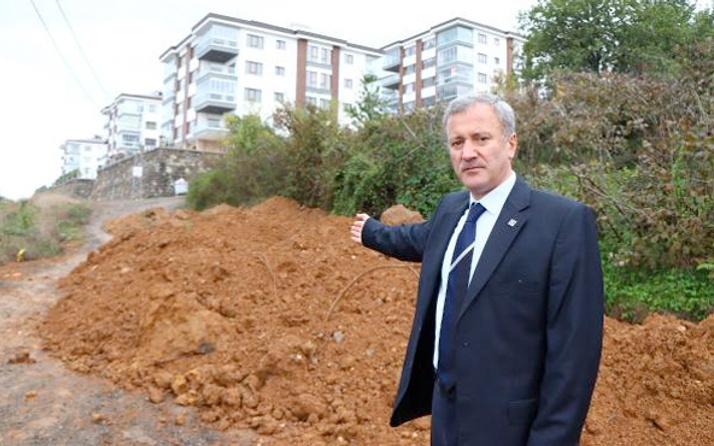'Tapusu bende' dedi sitede yaşayan 400 kişi perişan oldu