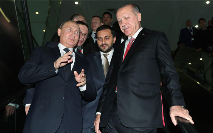 Cumhurbaşkanı Erdoğan'dan Putin'e sürpriz hediye