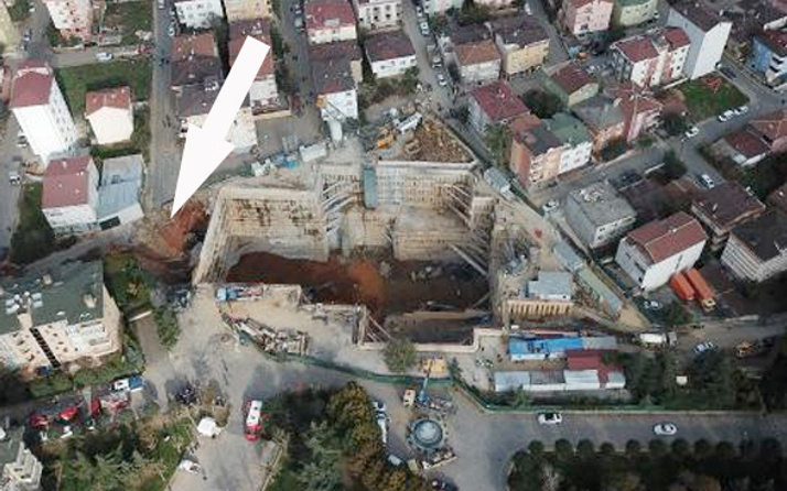 Ümraniye'deki göçükle ilgili soruşturma