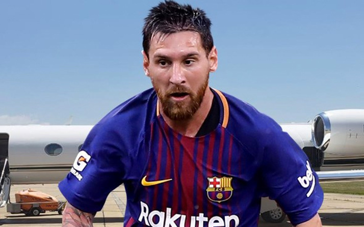 Messi servet değerinde uçak satın aldı