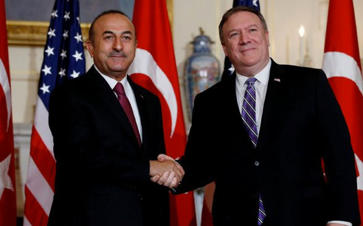 Bakan Çavuşoğlu ile Pompeo Suriye'yi görüştü