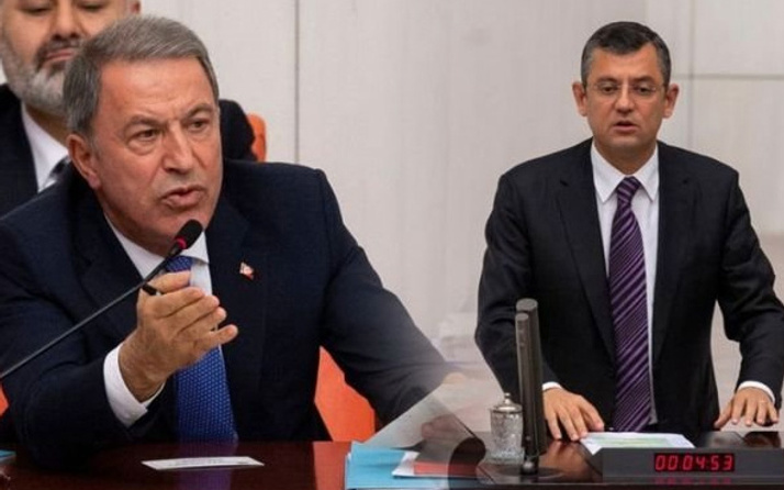 Hulusi Akar'dan CHP'li Özel hakkında suç duyurusu