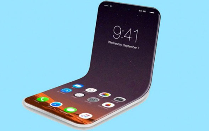 Apple'dan katlanabilir telefon hamlesi patent alındı