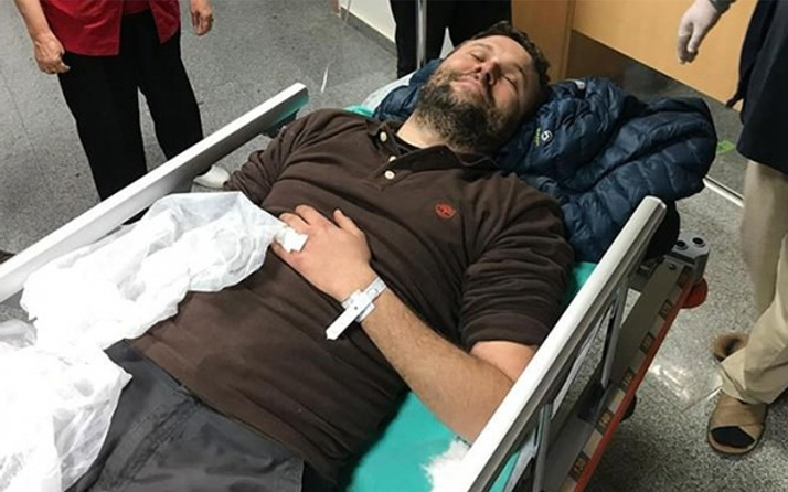 AA muhabiri Afrin'de roket saldırısında yaralandı!