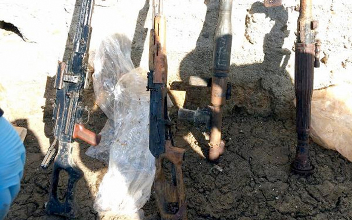 Siirt'teki ahırda PKK'nın suikast silahı ele geçirildi