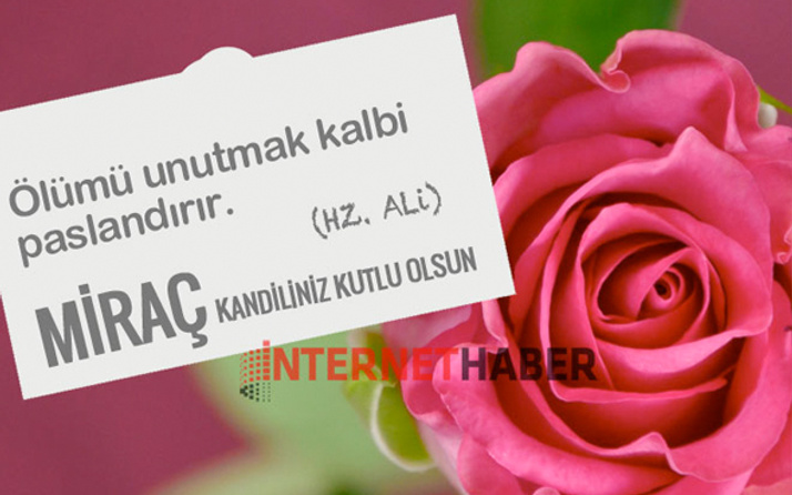 2018 kandil tarihleri Miraç Kandili ne zaman ne demek?