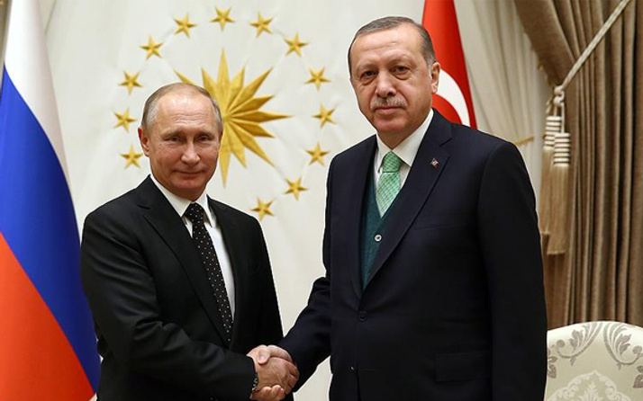 Cumhurbaşkanı Erdoğan, Putin ile görüştü