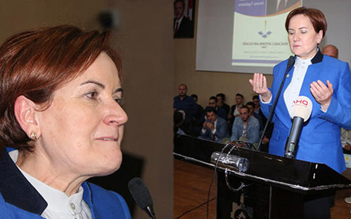Meral Akşener göz yaşlarını tutamadı