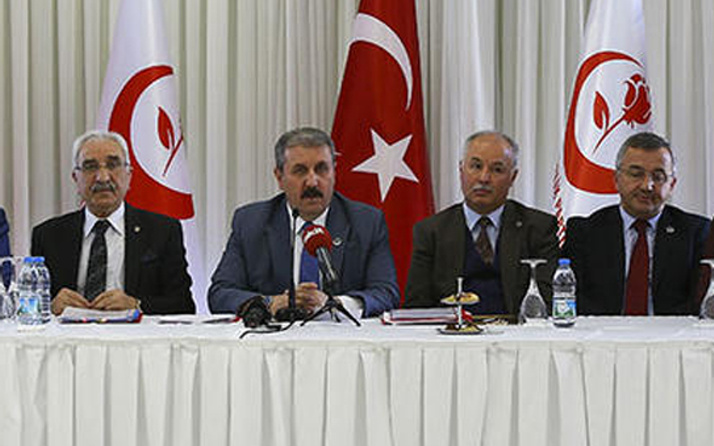 BBP lideri Destici'den seçim yardımı isyanı