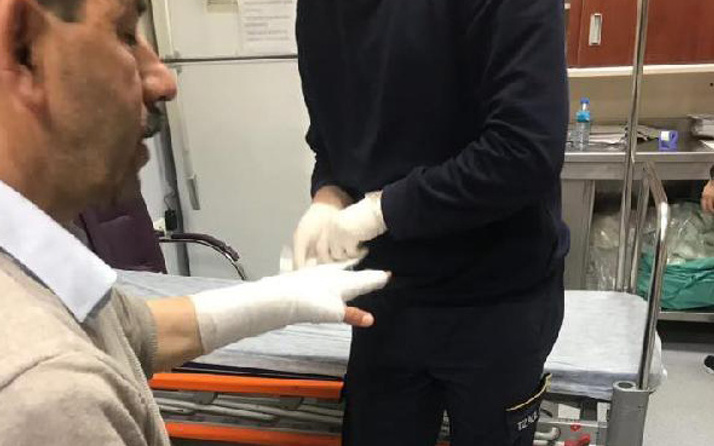 Belediye meclisinde arbede! MHP'li üyenin parmağı kırıldı