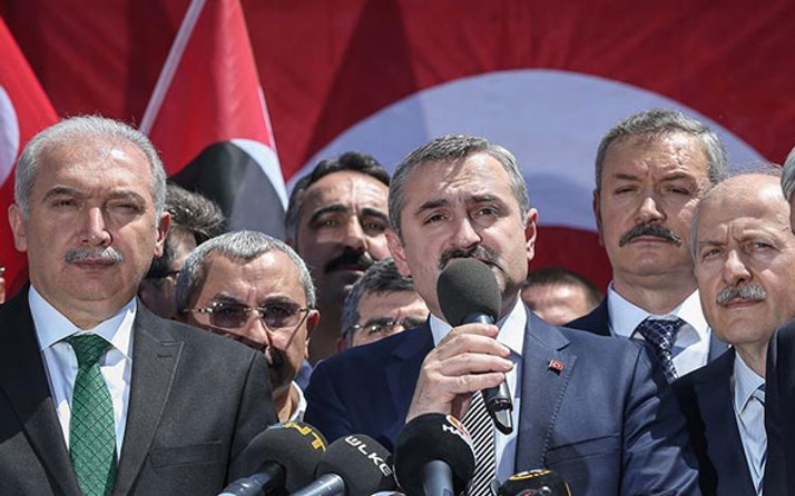AK Parti İstanbul İl Başkanlığı İsrail'i kınadı!