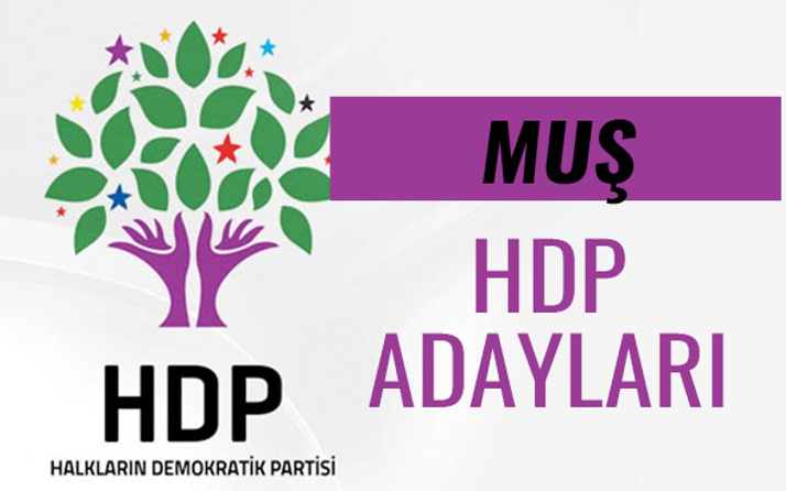 HDP Muş milletvekili adayları 27. dönem listesi