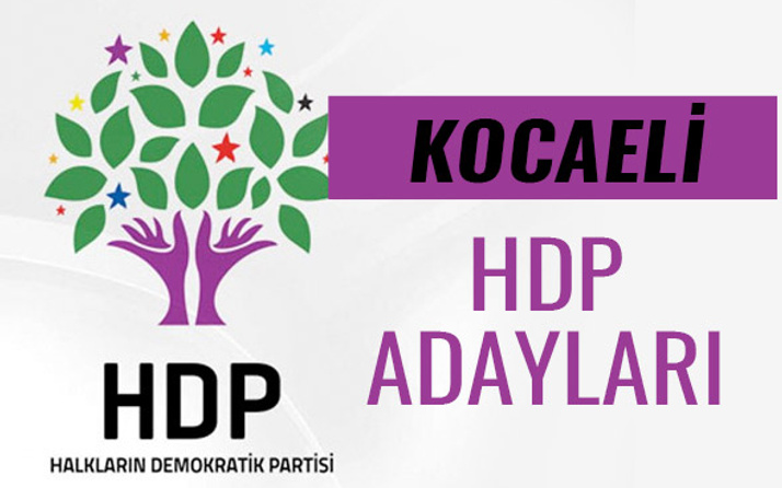 HDP Kocaeli milletvekili adayları 27. dönem listesi