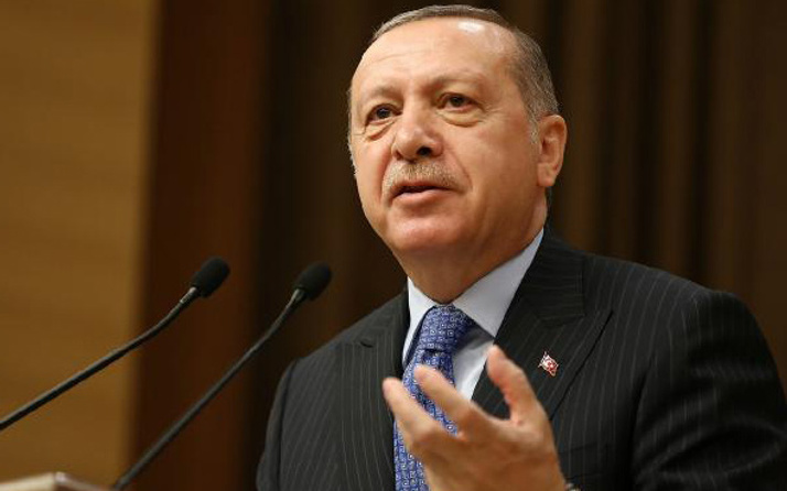 Erdoğan: Kudüs-ü Şerif'teki haklarımızdan taviz vermemekte kararlıyız