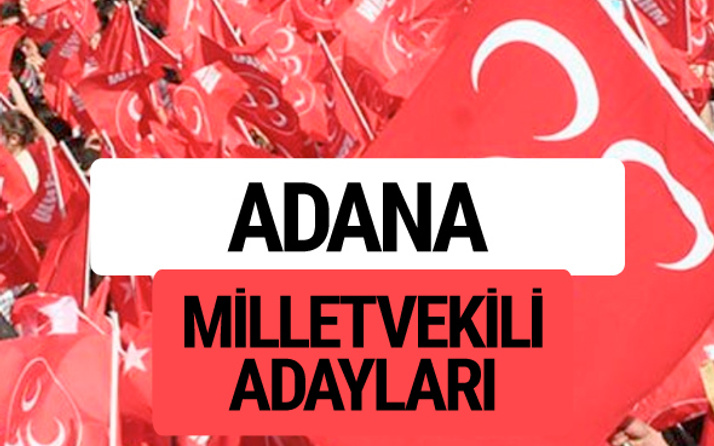 MHP Adana milletvekili adayları 2018 YSK kesin listesi