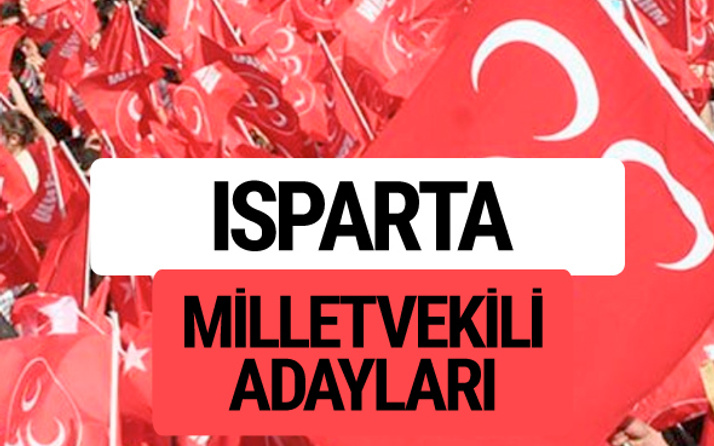 MHP Isparta milletvekili adayları 2018 YSK kesin listesi